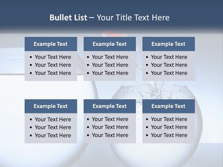 A Goldfish Jumping Out Of A Bowl Of Water PowerPoint Template