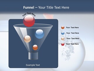 A Goldfish Jumping Out Of A Bowl Of Water PowerPoint Template