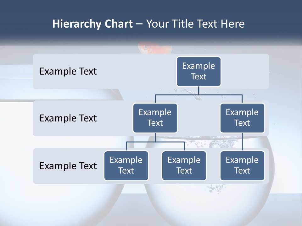 A Goldfish Jumping Out Of A Bowl Of Water PowerPoint Template