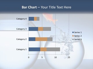 A Goldfish Jumping Out Of A Bowl Of Water PowerPoint Template