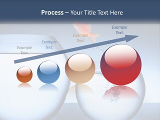 A Goldfish Jumping Out Of A Bowl Of Water PowerPoint Template