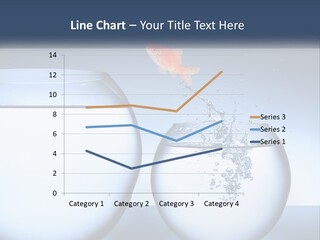 A Goldfish Jumping Out Of A Bowl Of Water PowerPoint Template