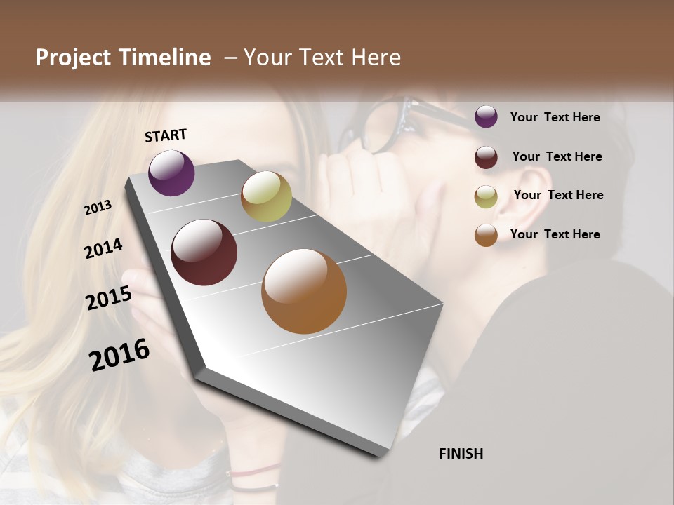 A Couple Of People That Are Covering Their Mouths PowerPoint Template