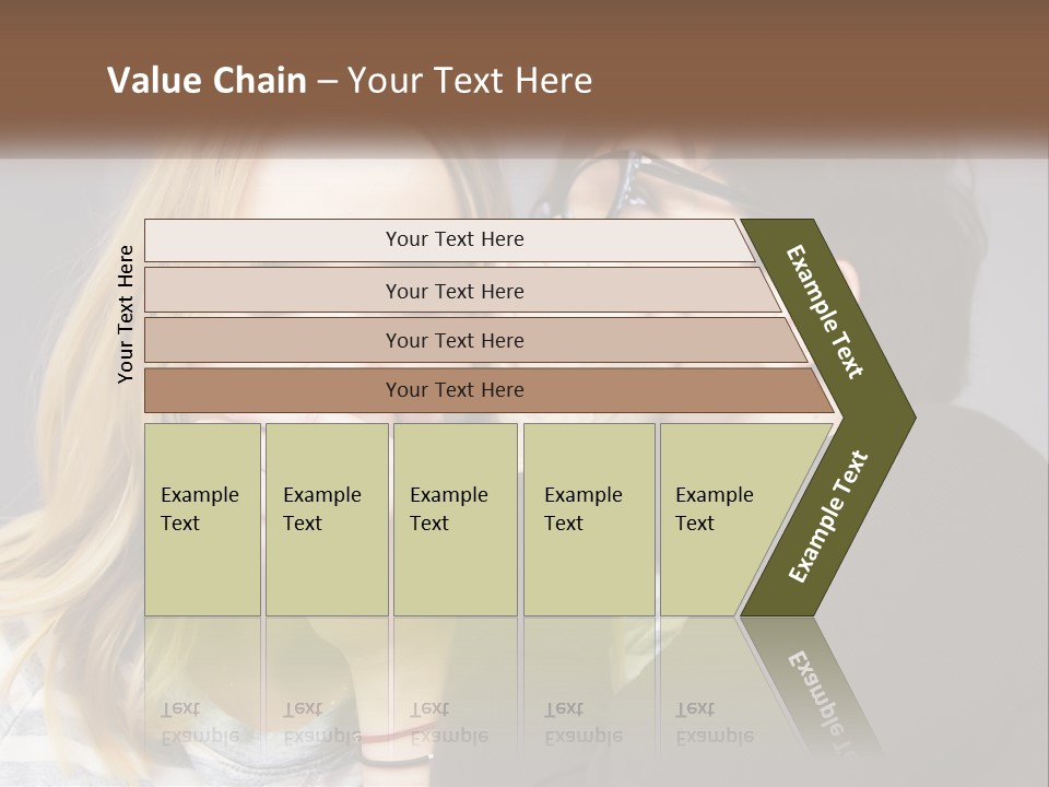 A Couple Of People That Are Covering Their Mouths PowerPoint Template
