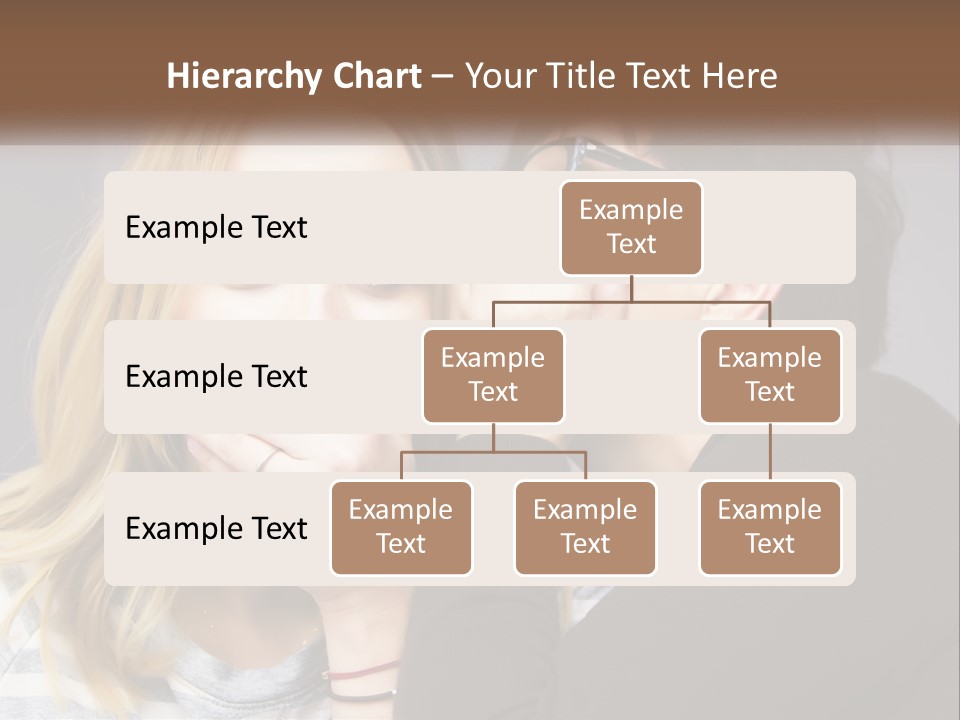 A Couple Of People That Are Covering Their Mouths PowerPoint Template