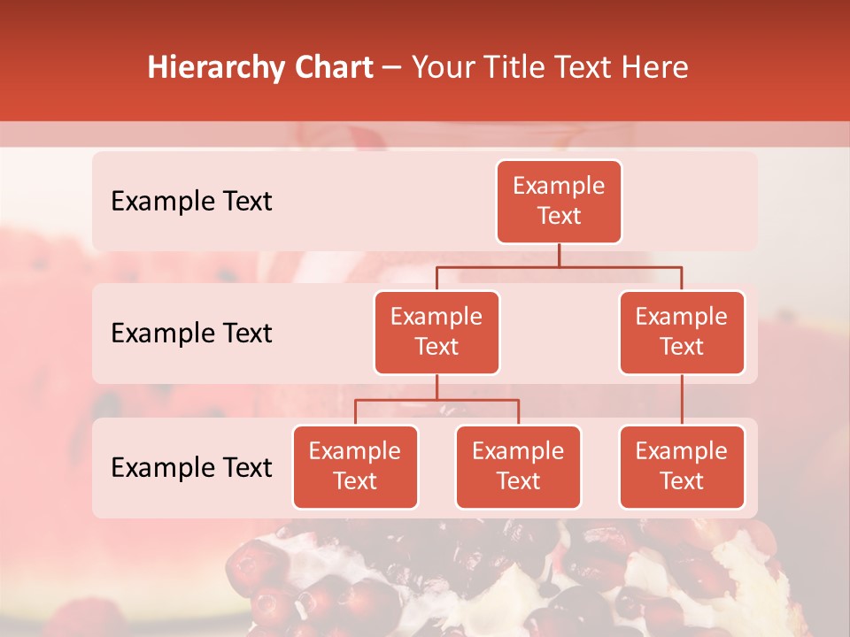 A Watermelon And Pomegranate Drink In A Jar With A Straw PowerPoint Template