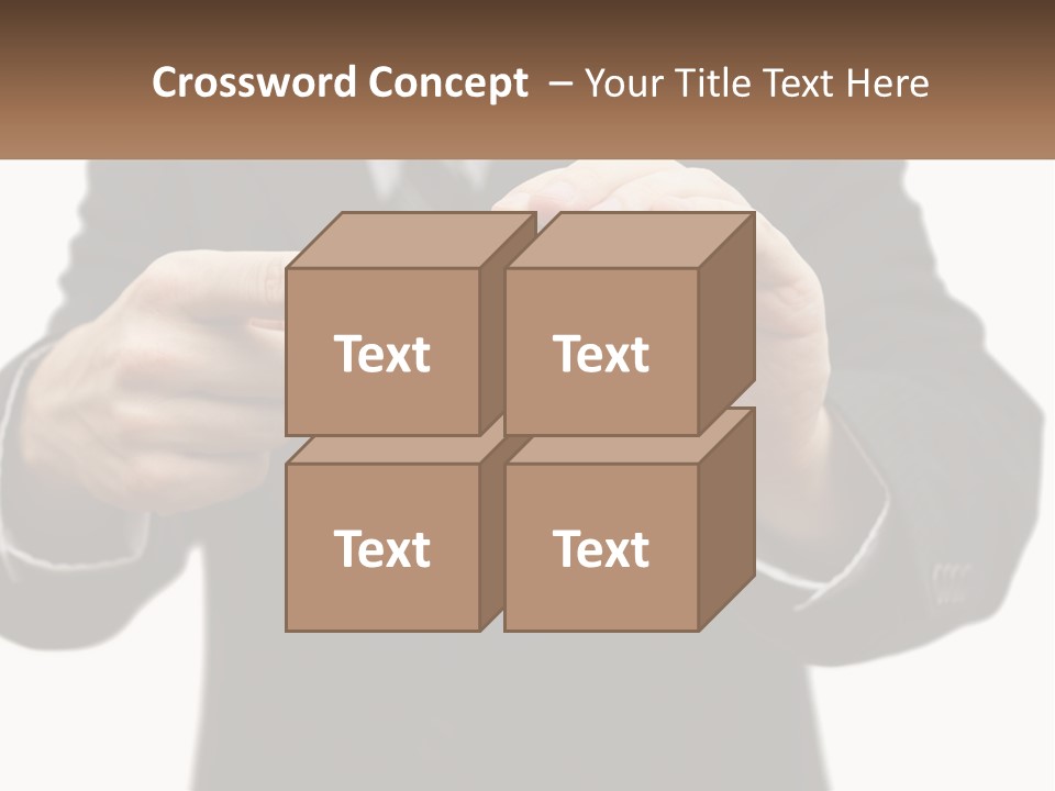 A Man In A Suit Holding A Pocket Watch PowerPoint Template