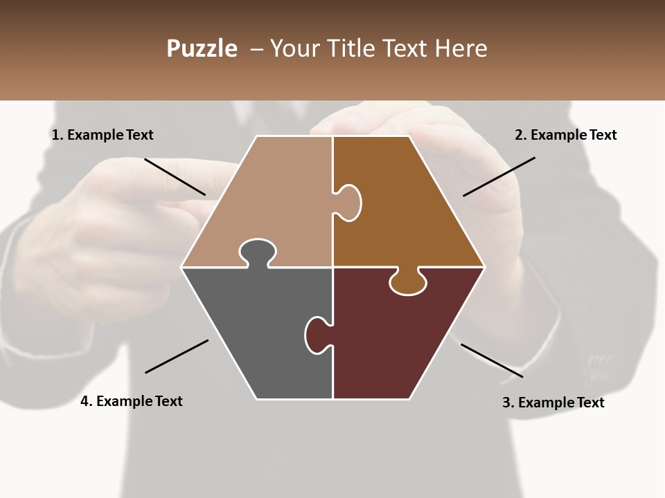 A Man In A Suit Holding A Pocket Watch PowerPoint Template