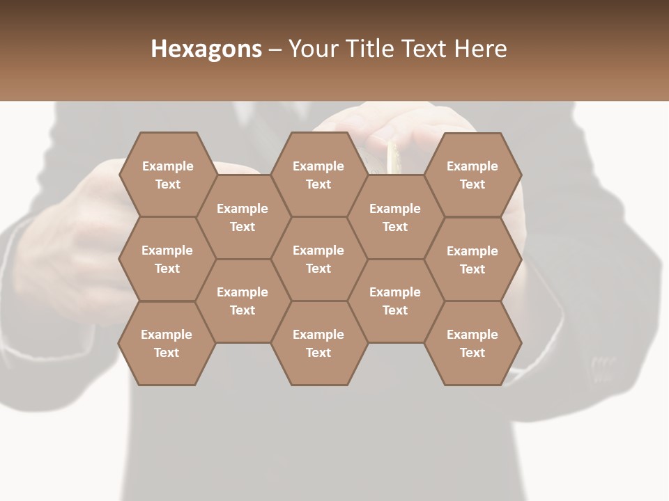 A Man In A Suit Holding A Pocket Watch PowerPoint Template