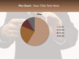A Man In A Suit Holding A Pocket Watch PowerPoint Template
