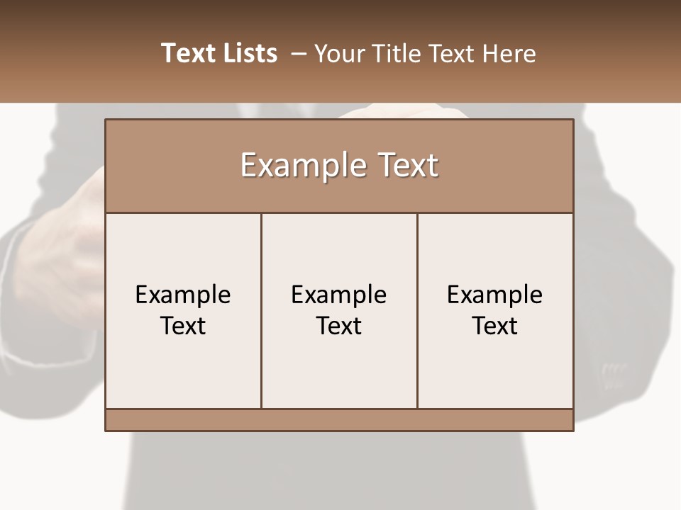 A Man In A Suit Holding A Pocket Watch PowerPoint Template