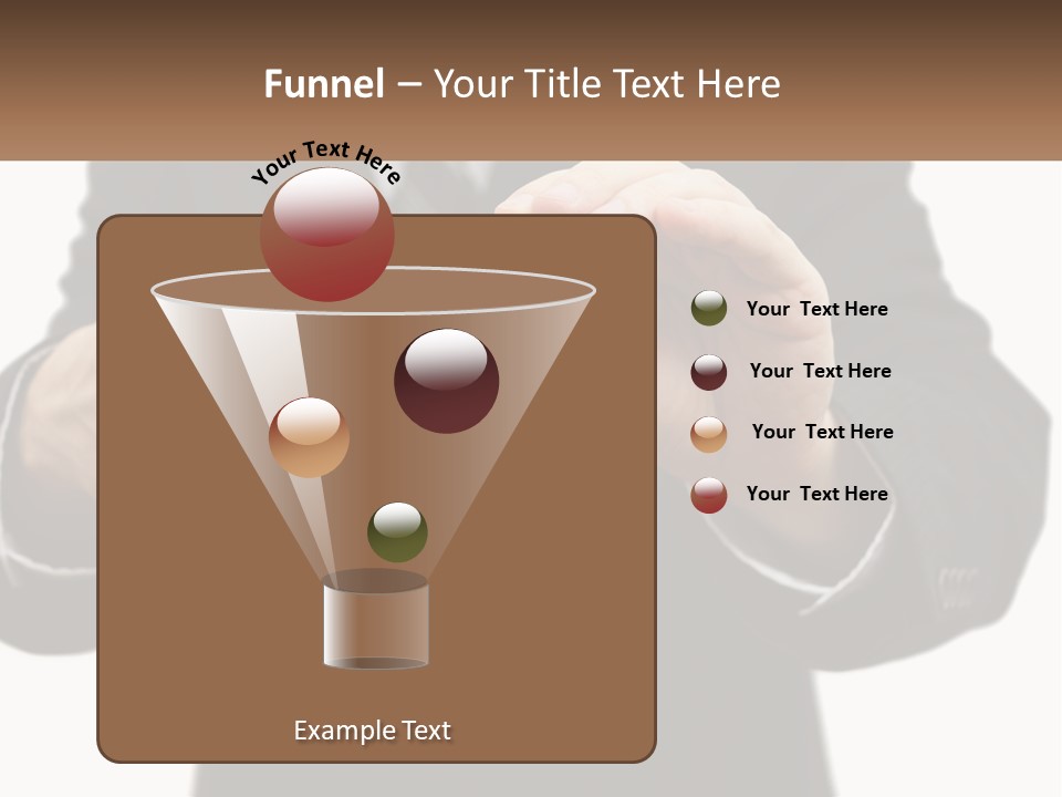 A Man In A Suit Holding A Pocket Watch PowerPoint Template