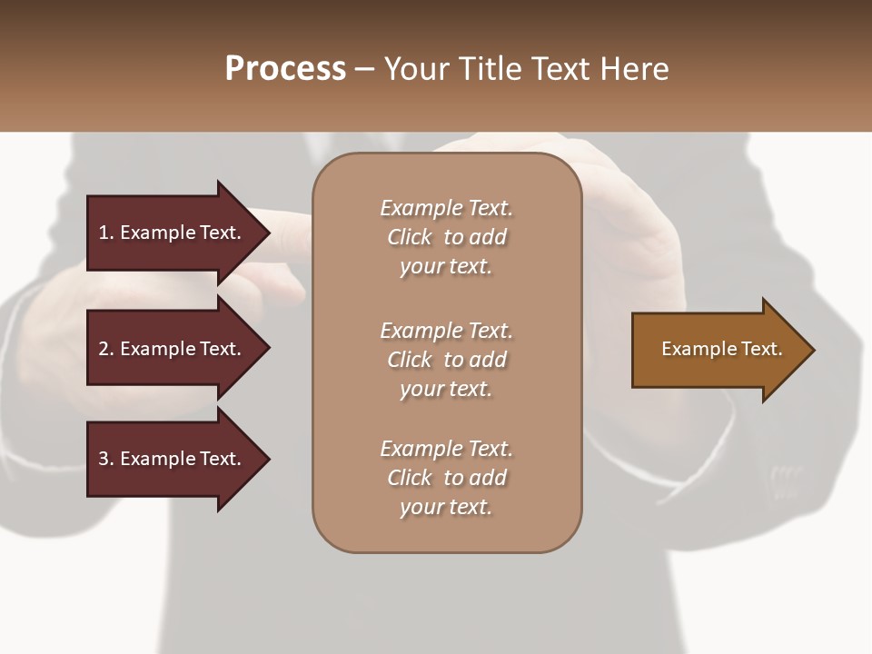 A Man In A Suit Holding A Pocket Watch PowerPoint Template