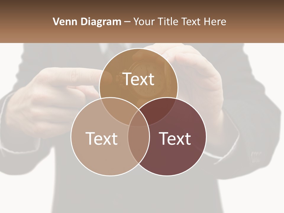 A Man In A Suit Holding A Pocket Watch PowerPoint Template