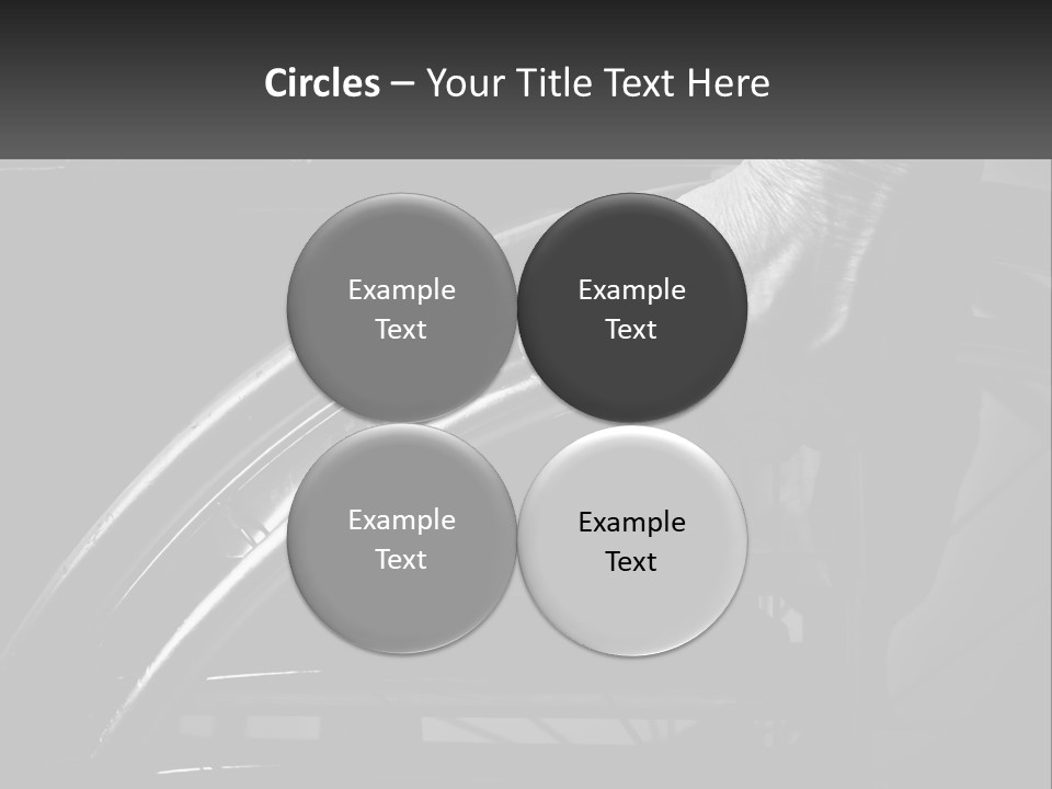 A Person Pushing A Wheel On A Wheelchair PowerPoint Template