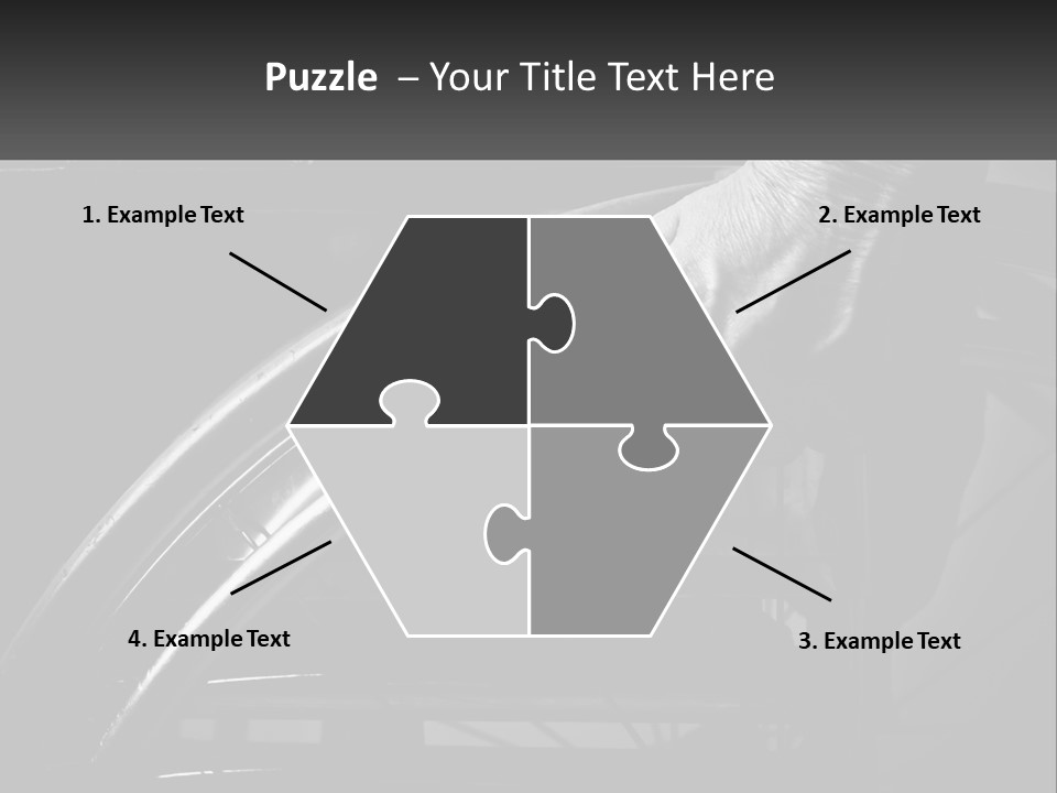 A Person Pushing A Wheel On A Wheelchair PowerPoint Template