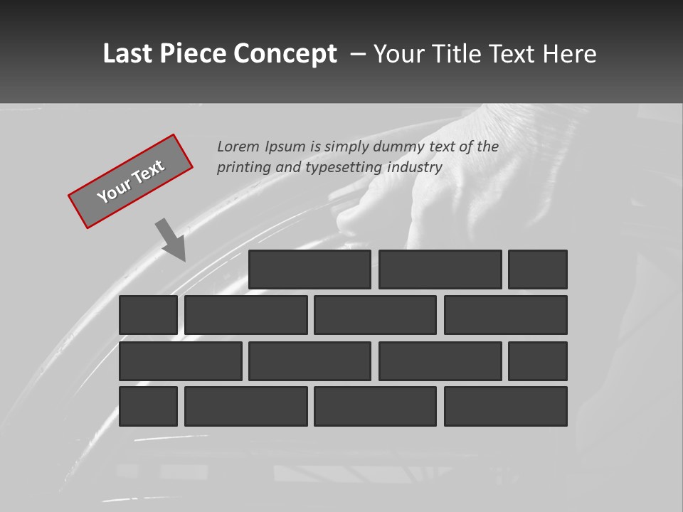 A Person Pushing A Wheel On A Wheelchair PowerPoint Template