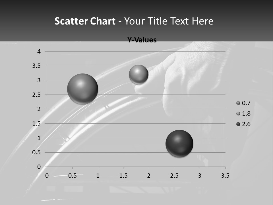 A Person Pushing A Wheel On A Wheelchair PowerPoint Template