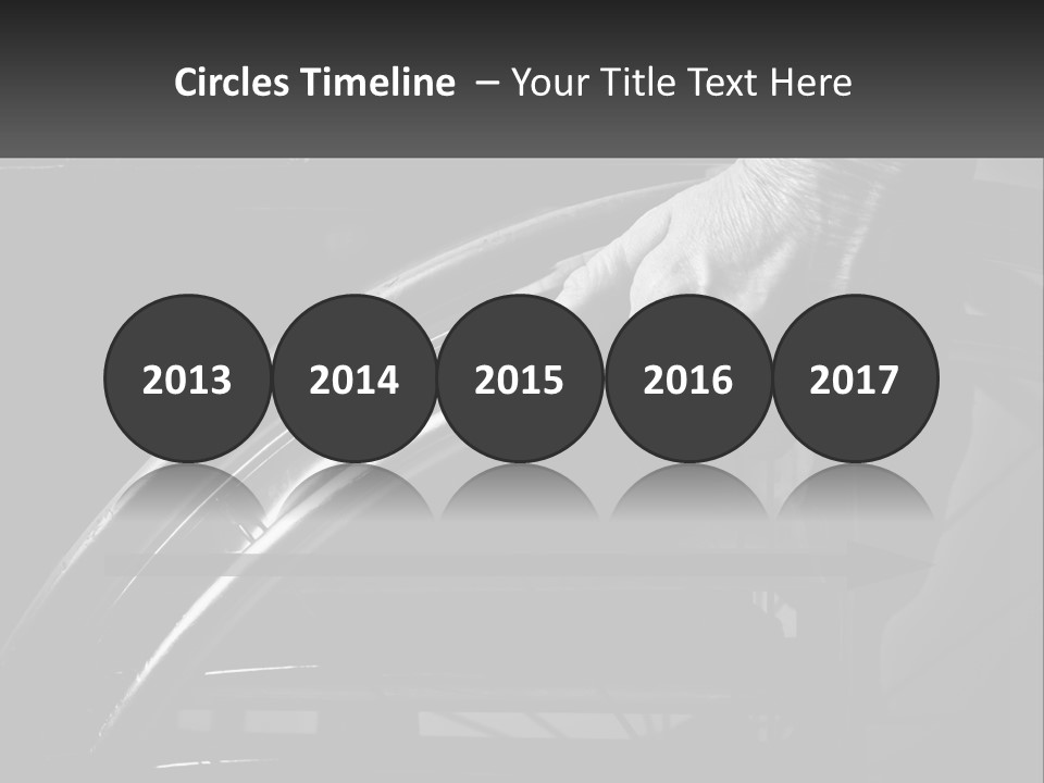 A Person Pushing A Wheel On A Wheelchair PowerPoint Template