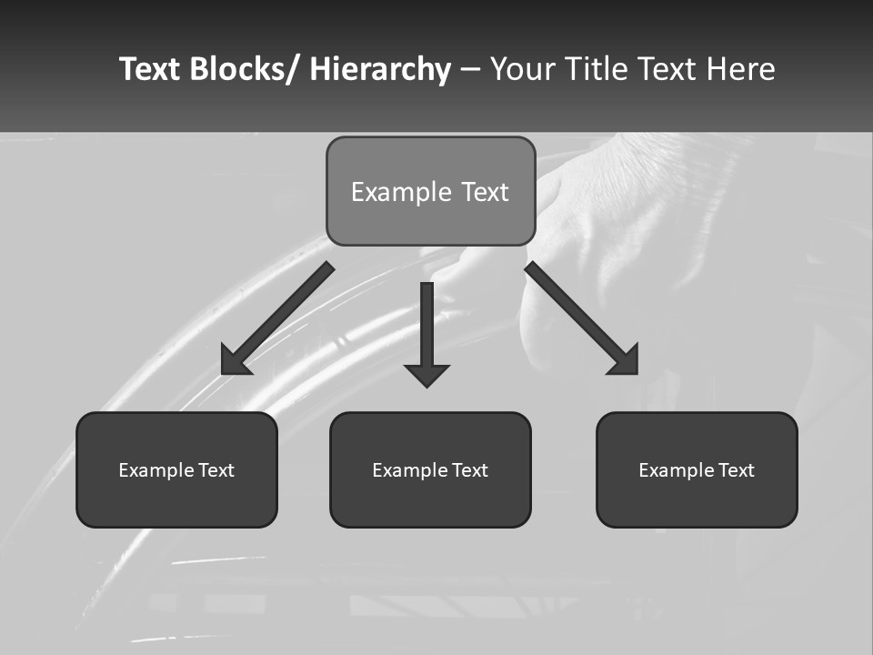 A Person Pushing A Wheel On A Wheelchair PowerPoint Template