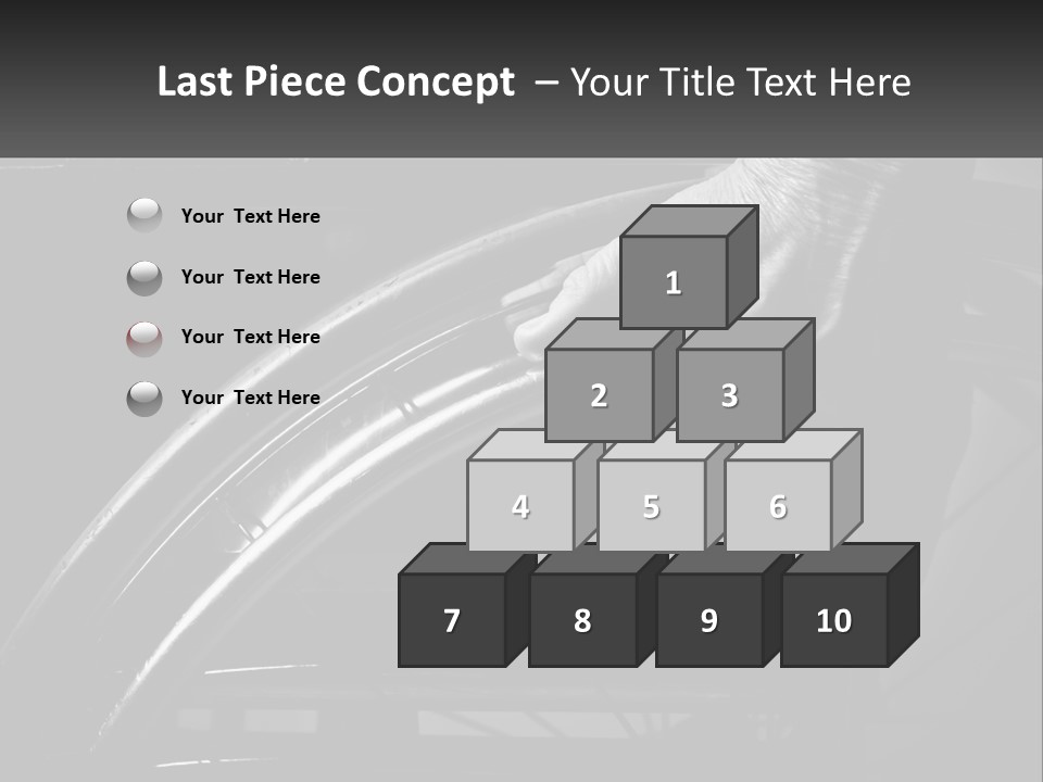 A Person Pushing A Wheel On A Wheelchair PowerPoint Template