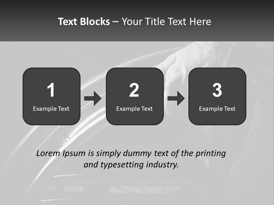 A Person Pushing A Wheel On A Wheelchair PowerPoint Template