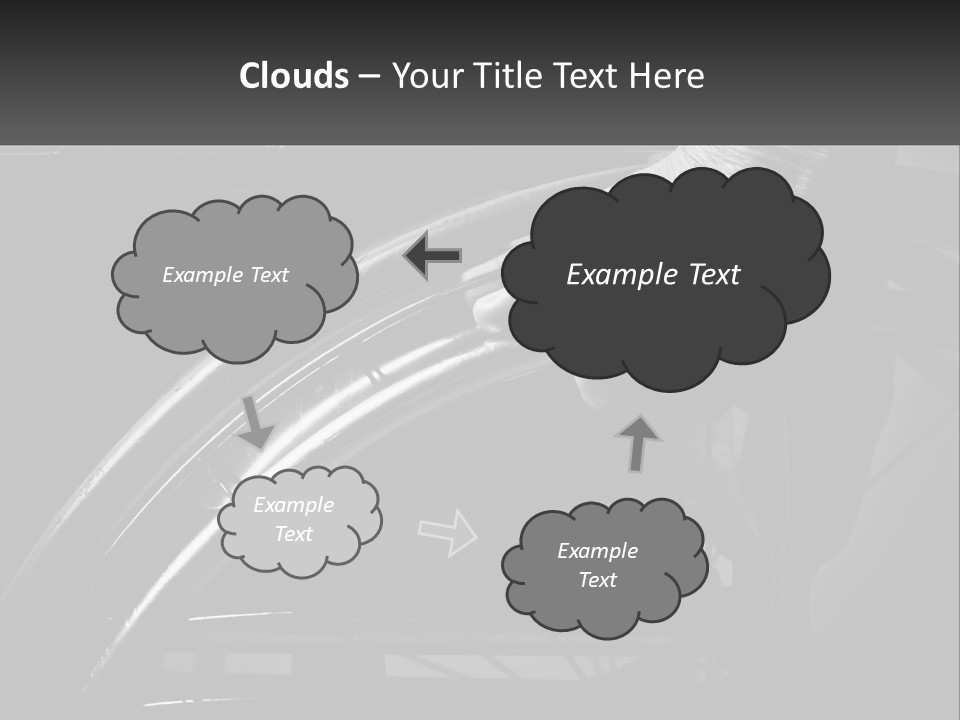 A Person Pushing A Wheel On A Wheelchair PowerPoint Template