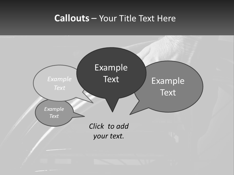 A Person Pushing A Wheel On A Wheelchair PowerPoint Template