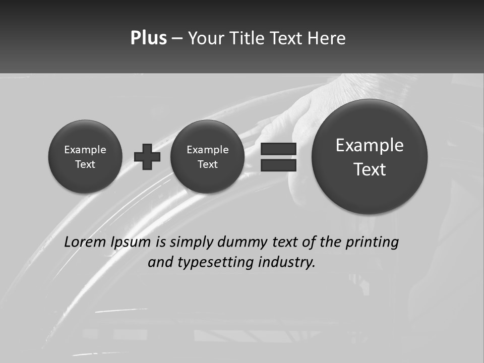 A Person Pushing A Wheel On A Wheelchair PowerPoint Template