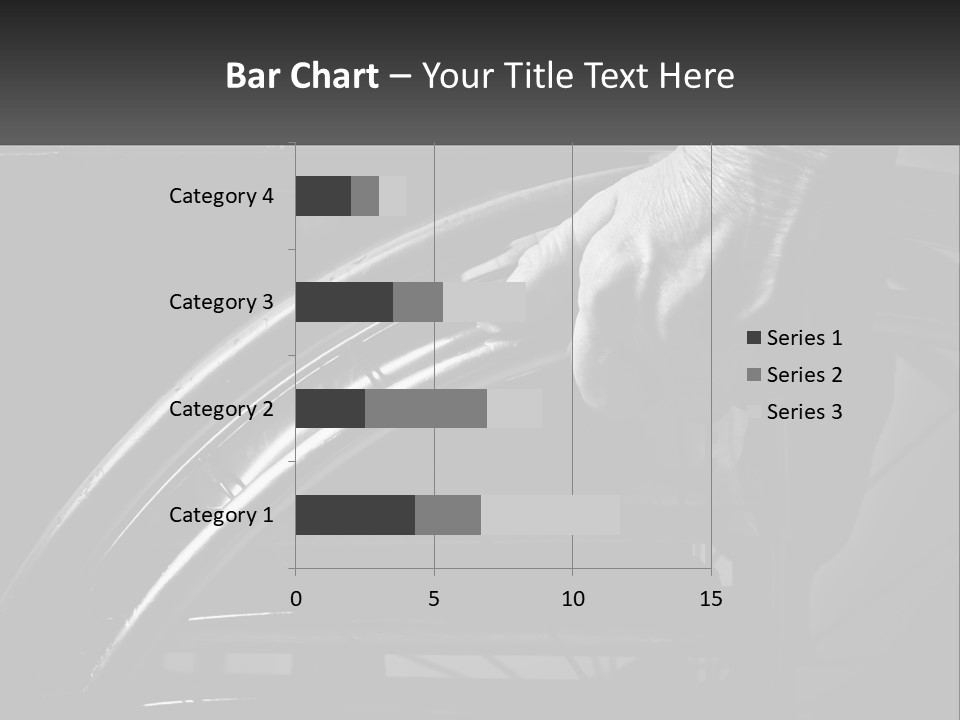 A Person Pushing A Wheel On A Wheelchair PowerPoint Template