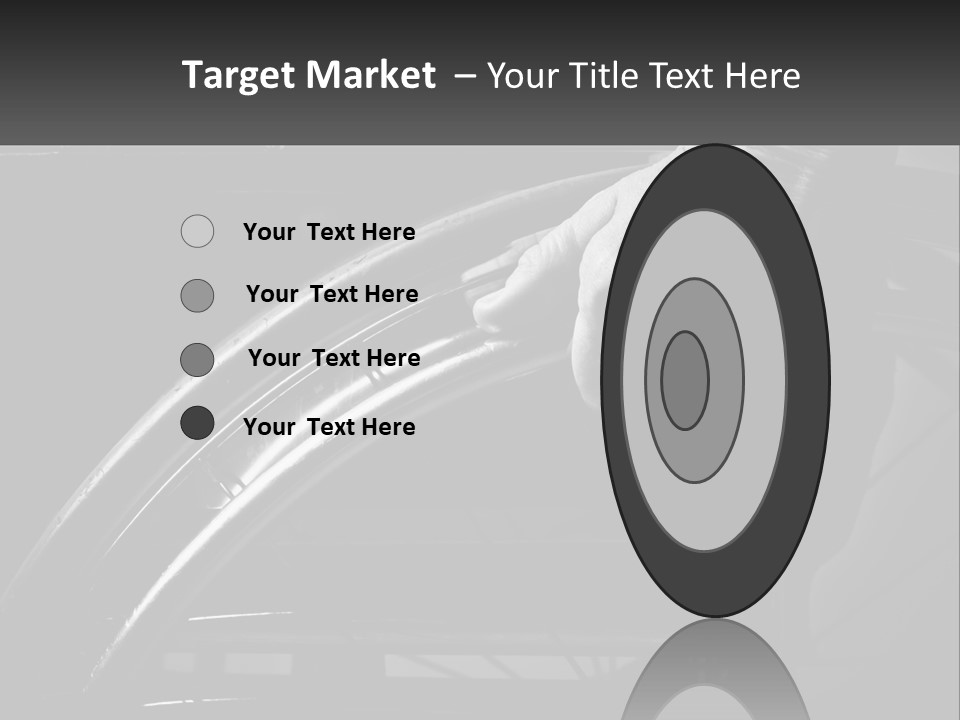 A Person Pushing A Wheel On A Wheelchair PowerPoint Template