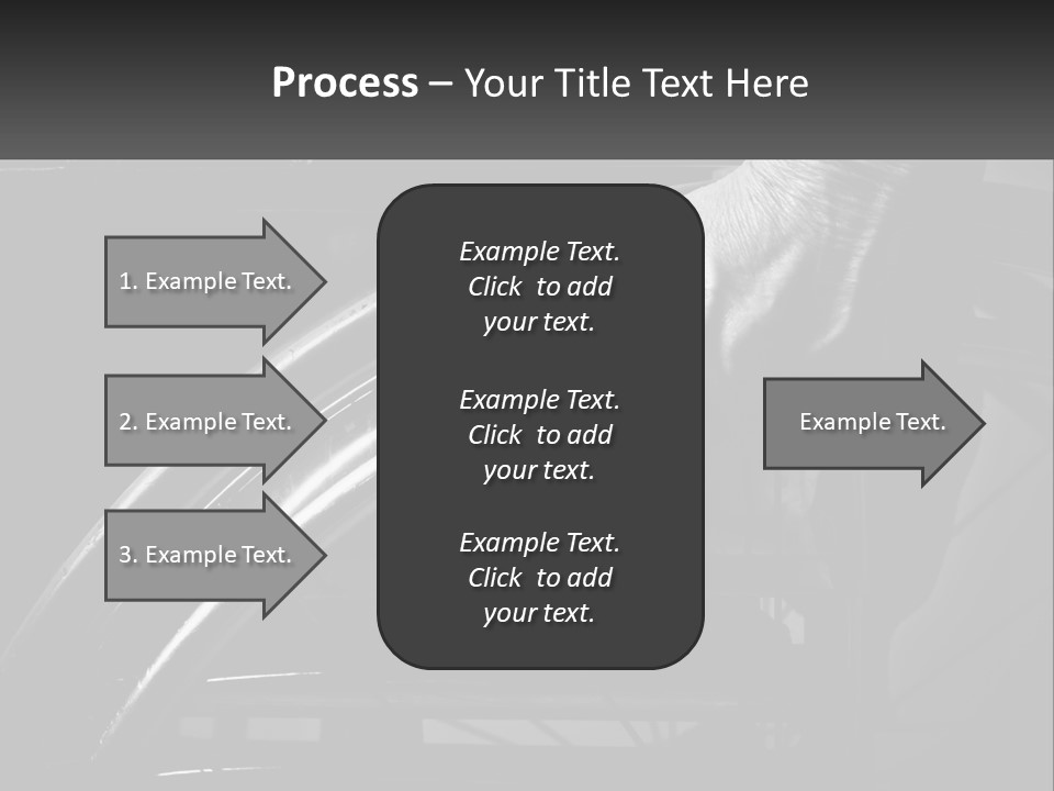 A Person Pushing A Wheel On A Wheelchair PowerPoint Template