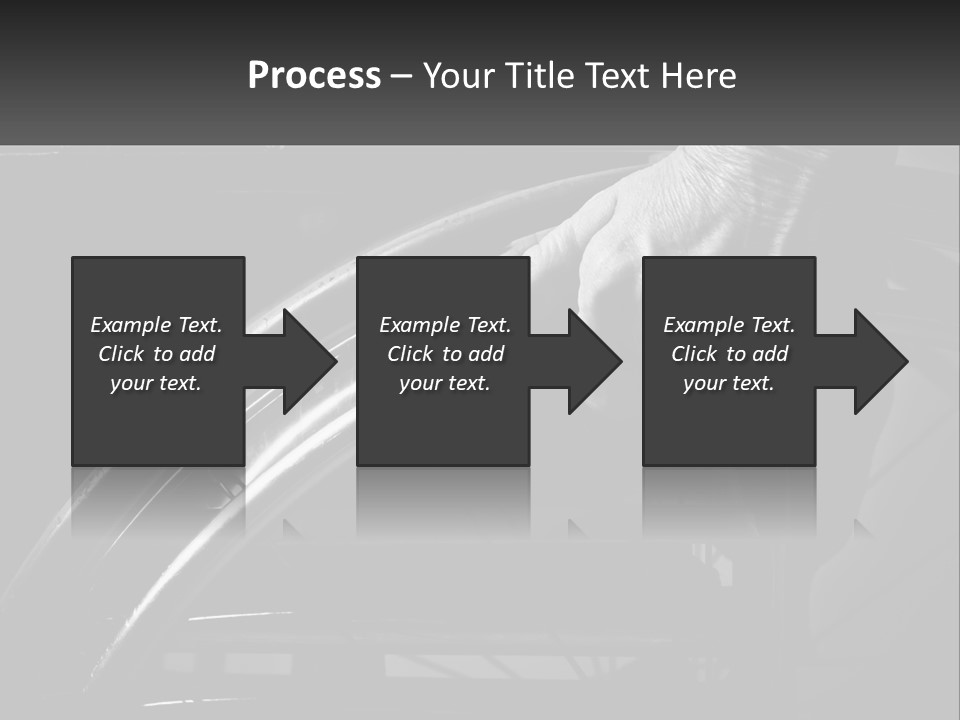 A Person Pushing A Wheel On A Wheelchair PowerPoint Template