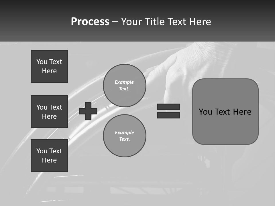 A Person Pushing A Wheel On A Wheelchair PowerPoint Template