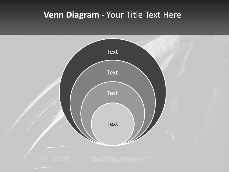 A Person Pushing A Wheel On A Wheelchair PowerPoint Template