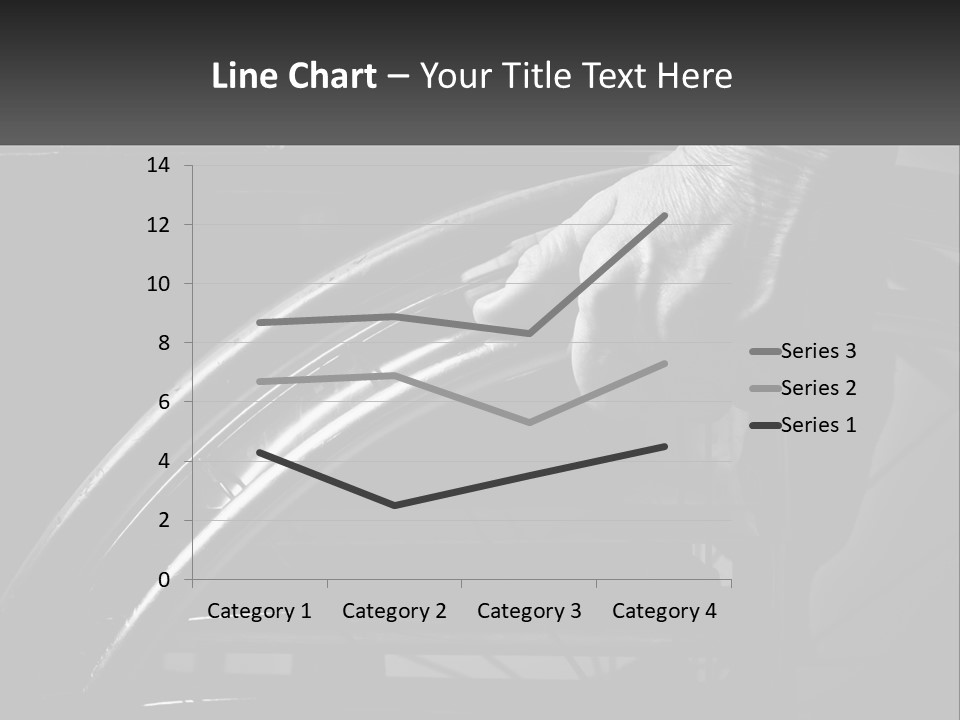 A Person Pushing A Wheel On A Wheelchair PowerPoint Template