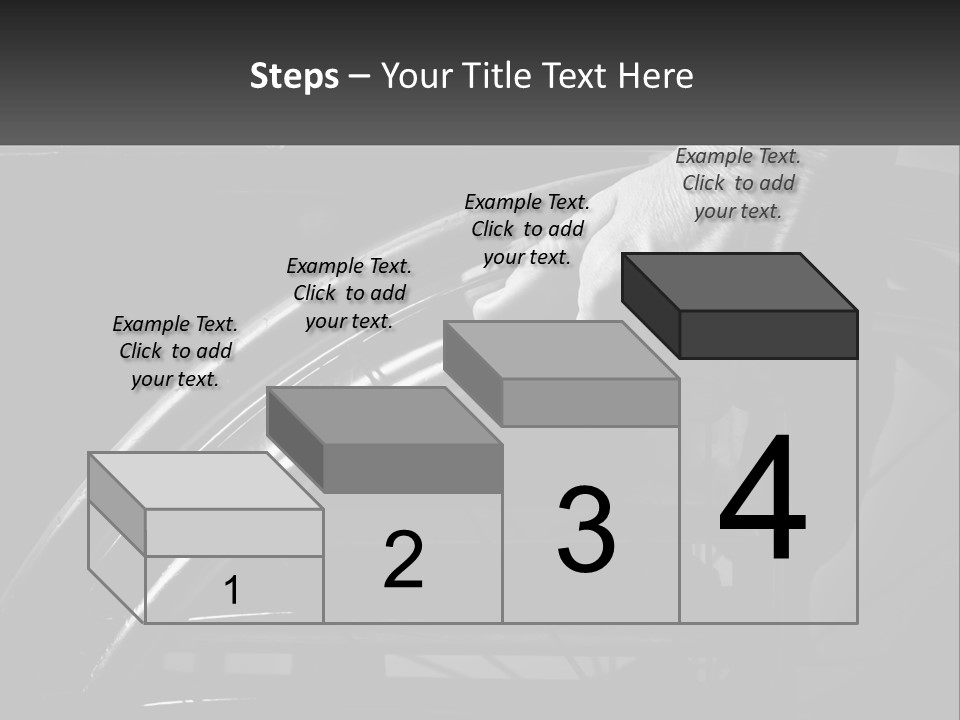 A Person Pushing A Wheel On A Wheelchair PowerPoint Template