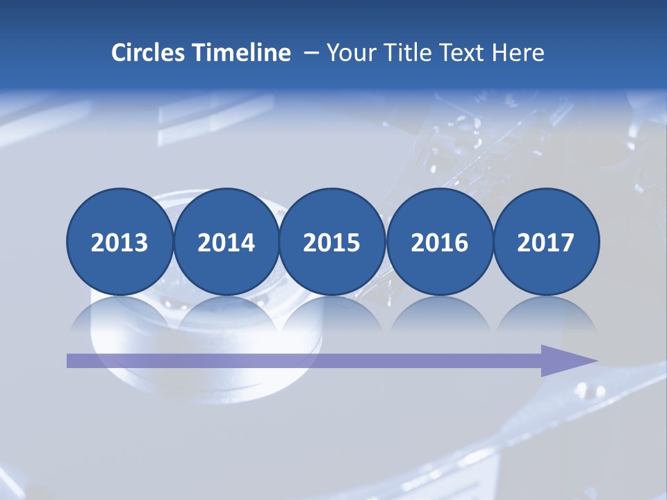 A Hard Drive With A Key On Top Of It PowerPoint Template