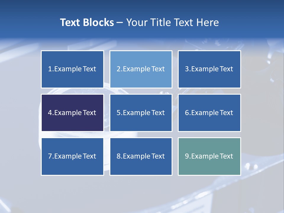 A Hard Drive With A Key On Top Of It PowerPoint Template