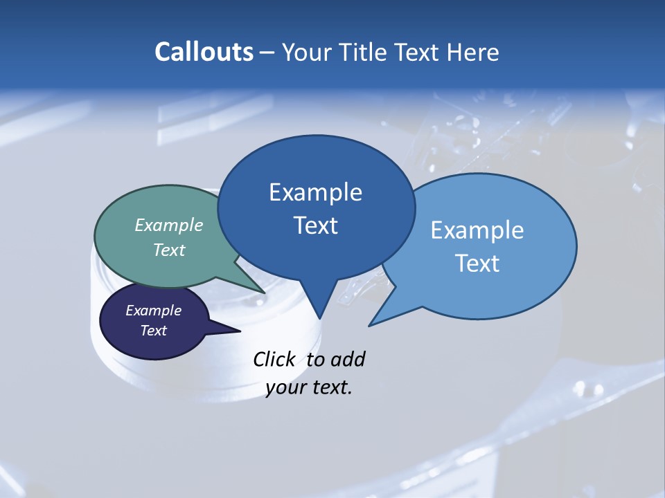A Hard Drive With A Key On Top Of It PowerPoint Template