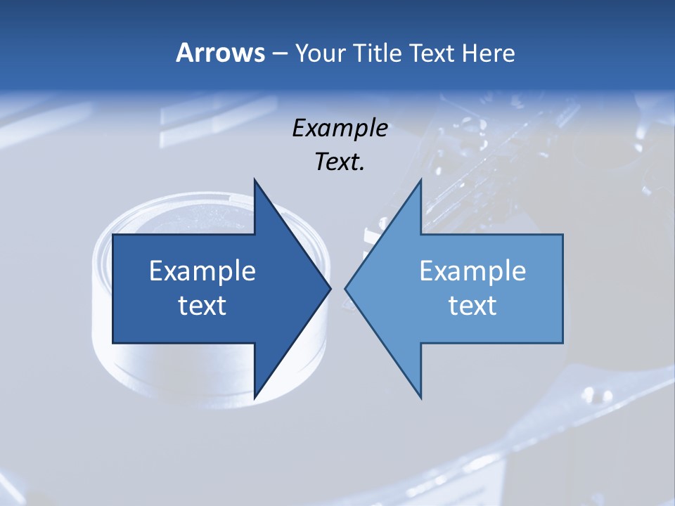 A Hard Drive With A Key On Top Of It PowerPoint Template