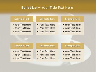 A Cup Of Coffee On A Saucer On A Wooden Table PowerPoint Template