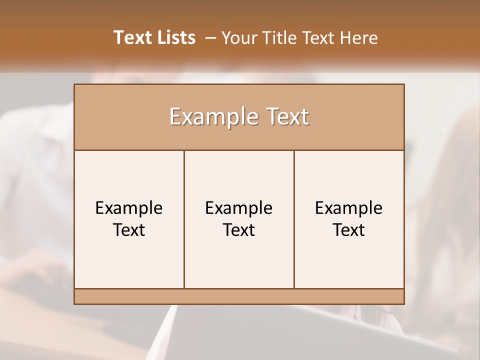 A Group Of People Working On Computers In An Office PowerPoint Template