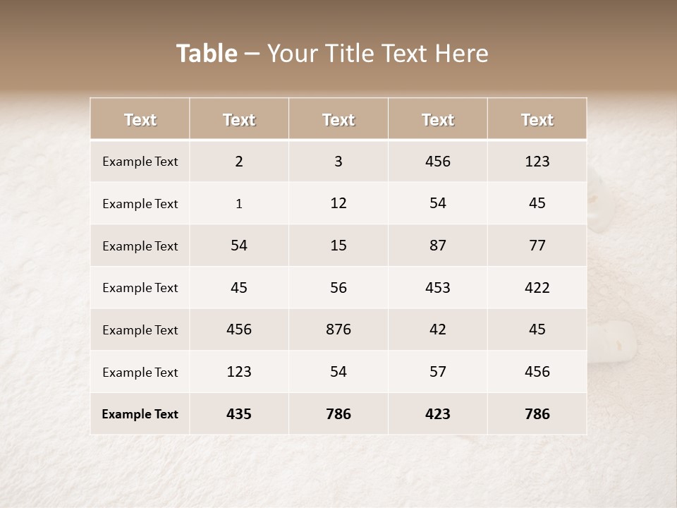 A Baby Is Sleeping On A White Carpet PowerPoint Template