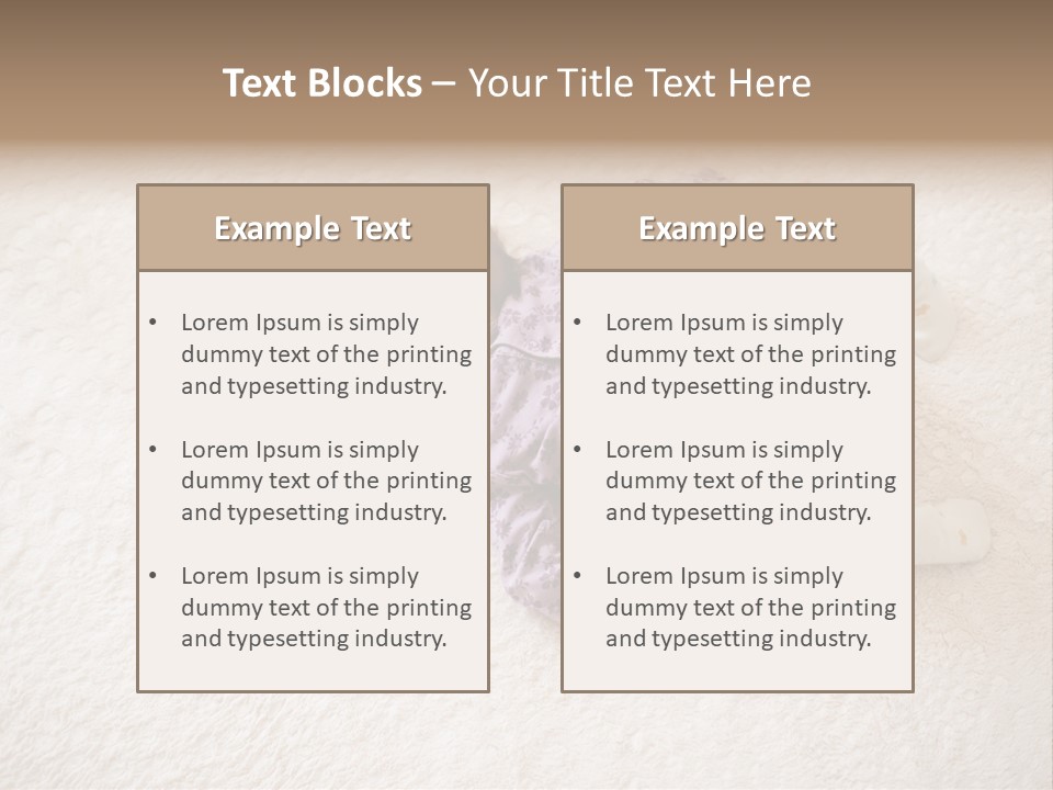 A Baby Is Sleeping On A White Carpet PowerPoint Template