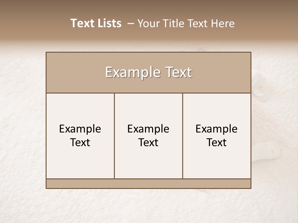 A Baby Is Sleeping On A White Carpet PowerPoint Template