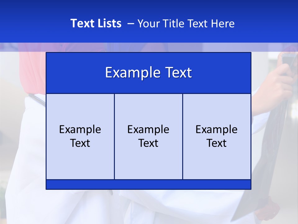 Two Women In Hijabs Are Looking At Something PowerPoint Template