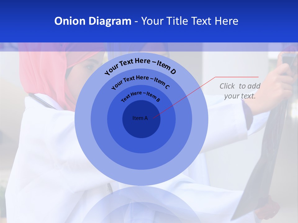 Two Women In Hijabs Are Looking At Something PowerPoint Template