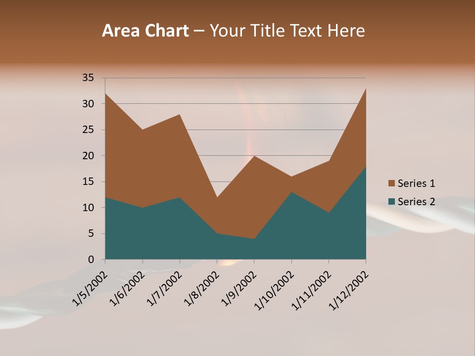 A Rope With A Fire On Top Of It PowerPoint Template