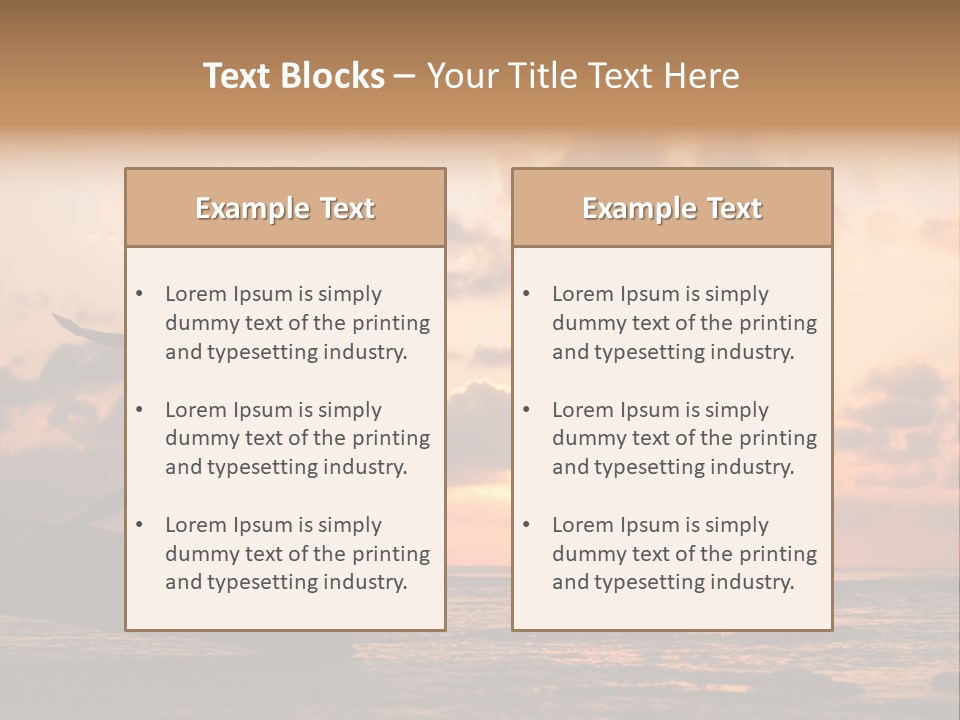 A Woman Doing Yoga On The Beach At Sunset PowerPoint Template